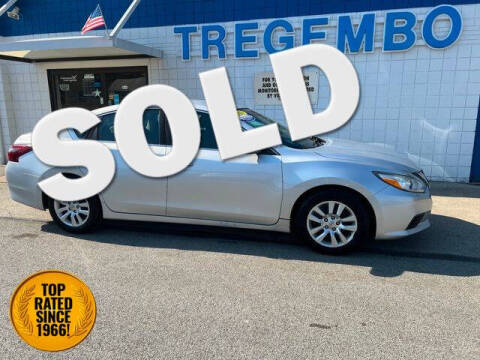 2018 Nissan Altima for sale at TREGEMBO MOTORS in Bentleyville PA