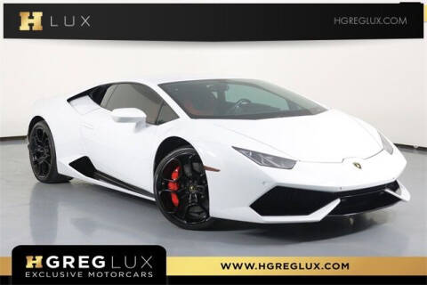 2016 Lamborghini Huracan for sale at HGREG LUX EXCLUSIVE MOTORCARS in Pompano Beach FL