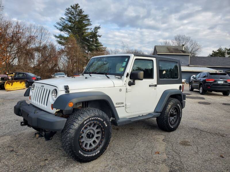2013 Jeep Wrangler for sale at Manchester Motorsports in Goffstown NH