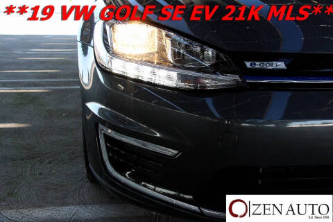 2019 Volkswagen e-Golf SE