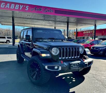 2018 Jeep Wrangler Unlimited for sale at GABBY'S AUTO SALES in Valparaiso IN