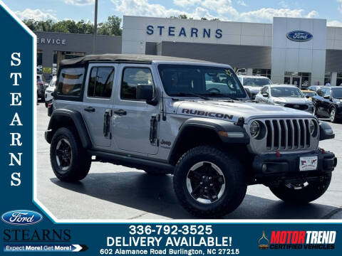 2018 Jeep Wrangler Unlimited for sale at Stearns Ford in Burlington NC