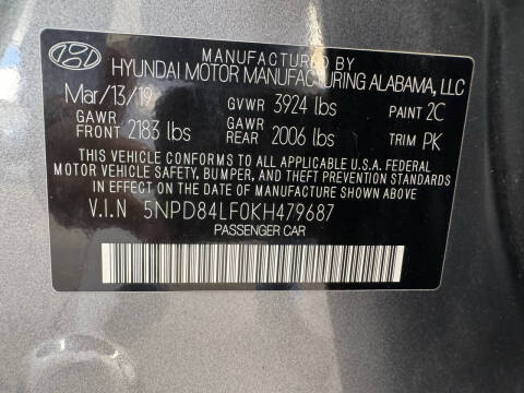 2019 Hyundai Elantra