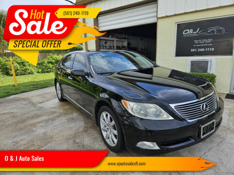 2009 Lexus LS 460 for sale at O & J Auto Sales in Royal Palm Beach FL