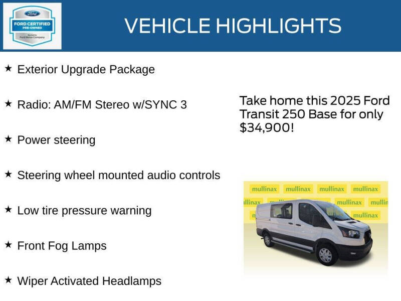2025 Ford Transit