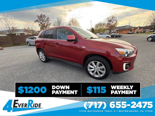 2015 Mitsubishi Outlander Sport for sale at 4 Ever Ride in Waynesboro, PA