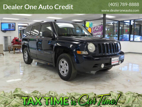 2013 Jeep Patriot for sale at Dealer One Auto Credit in Oklahoma City OK