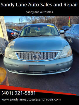 2005 Ford Five Hundred for sale at Sandy Lane Auto Sales and Repair in Warwick RI