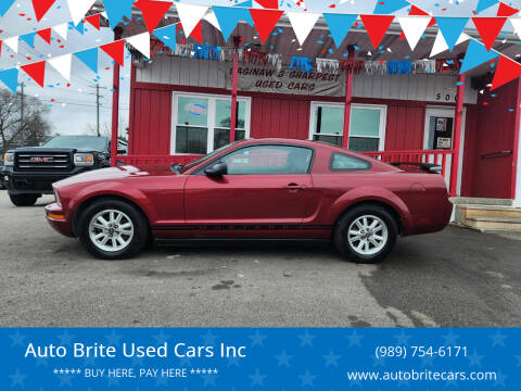 2006 Ford Mustang for sale at Auto Brite Used Cars Inc in Saginaw MI