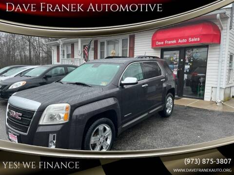 2013 GMC Terrain for sale at Dave Franek Automotive in Wantage NJ