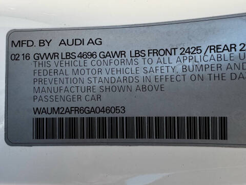 2016 Audi A5 2.0T quattro Premium Plus