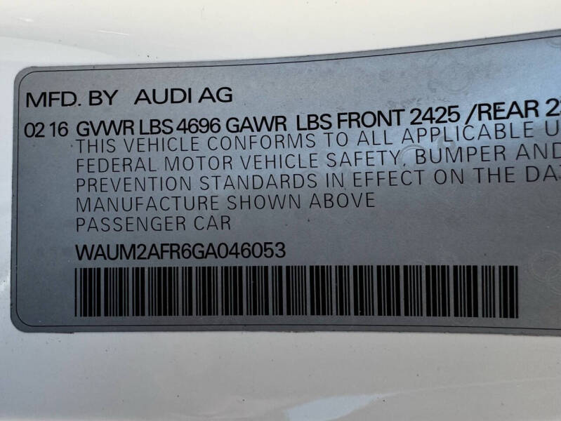 2016 Audi A5 2.0T quattro Premium Plus