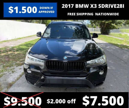2017 BMW X3 sDrive28i