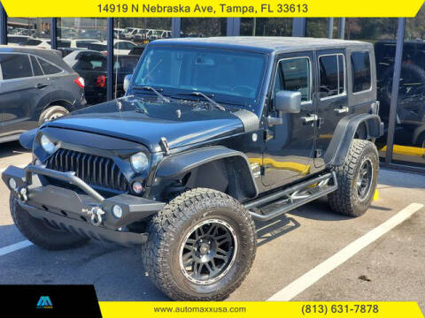 2014 Jeep Wrangler Unlimited for sale at Automaxx in Tampa FL