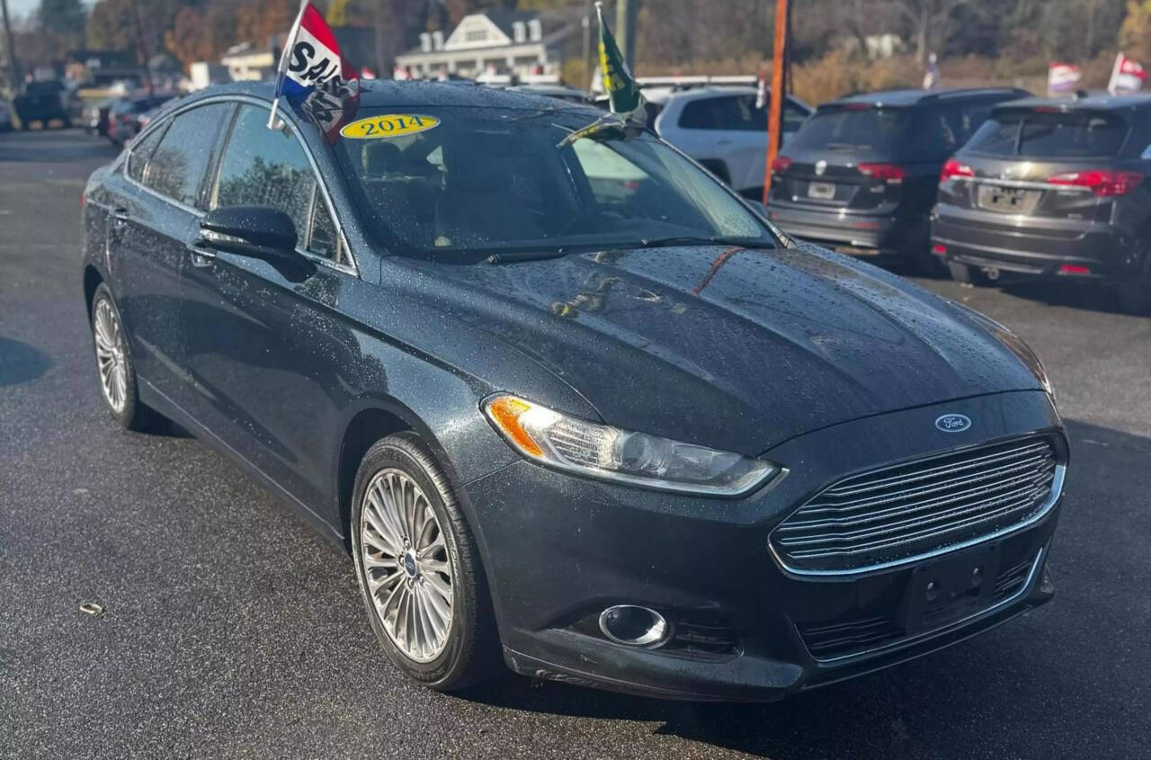 2014 Ford Fusion for sale at Adam Auto Sales Inc in Berlin, CT