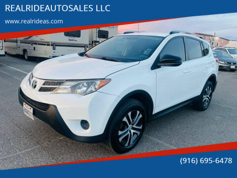 2015 Toyota RAV4 for sale at REALRIDEAUTOSALES LLC in Sacramento CA