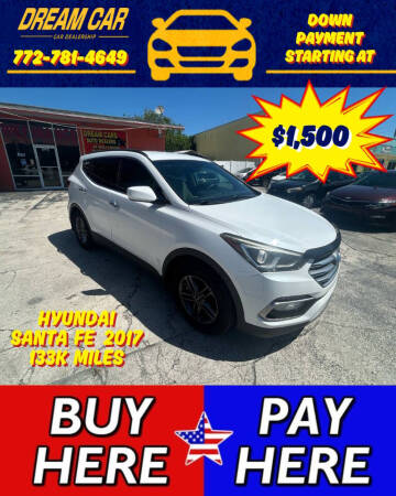 2017 Hyundai Santa Fe Sport for sale at DREAM CARS in Stuart FL