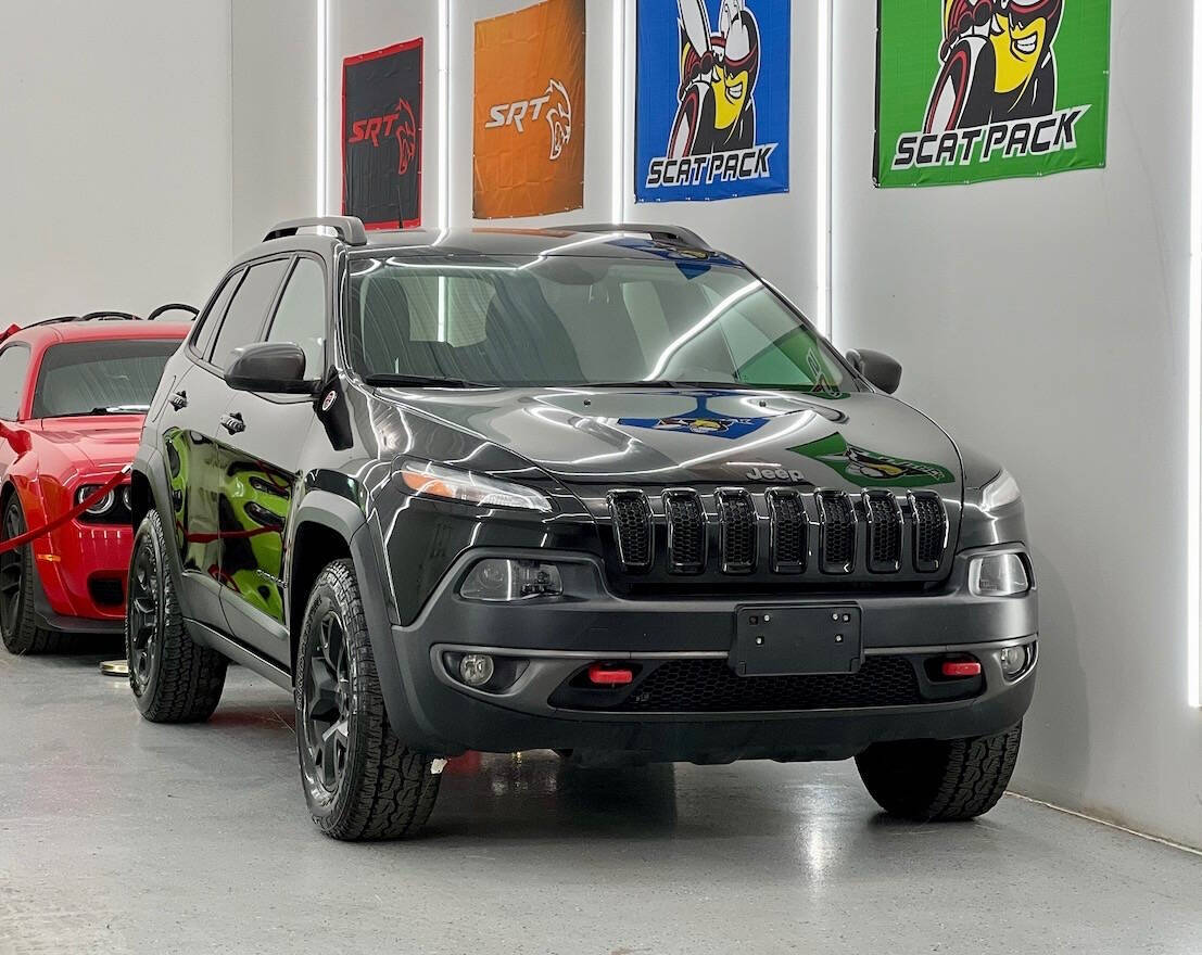 2015 Jeep Cherokee for sale at GT Auto Sales in Ham Lake, MN