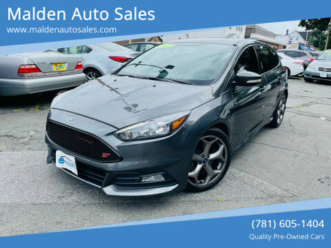 2018 Ford Focus for sale at Malden Auto Sales in Malden MA