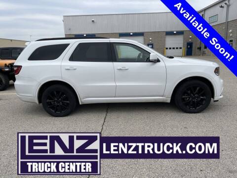 2017 Dodge Durango for sale at LENZ TRUCK CENTER in Fond Du Lac WI