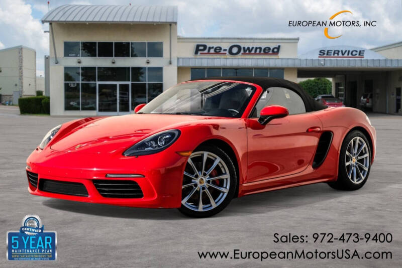 2017 Porsche 718 Boxster
