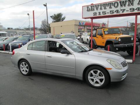 2003 Infiniti G35 for sale at Levittown Auto in Levittown PA