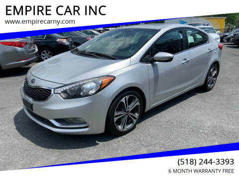 2015 Kia Forte for sale at EMPIRE CAR INC in Troy NY