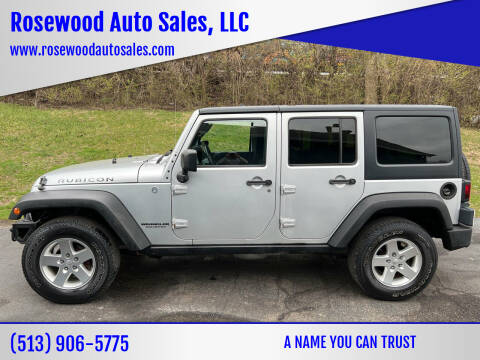 2011 Jeep Wrangler Unlimited for sale at Rosewood Auto Sales, LLC in Hamilton OH