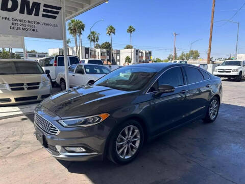 2017 Ford Fusion for sale at Ditat Deus Automotive in Mesa AZ