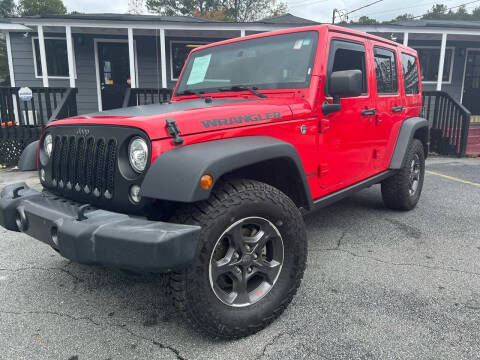 2017 Jeep Wrangler Unlimited for sale at Georgia Car Shop in Marietta GA