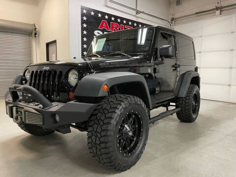 2012 Jeep Wrangler for sale at Arizona Specialty Motors in Tempe AZ