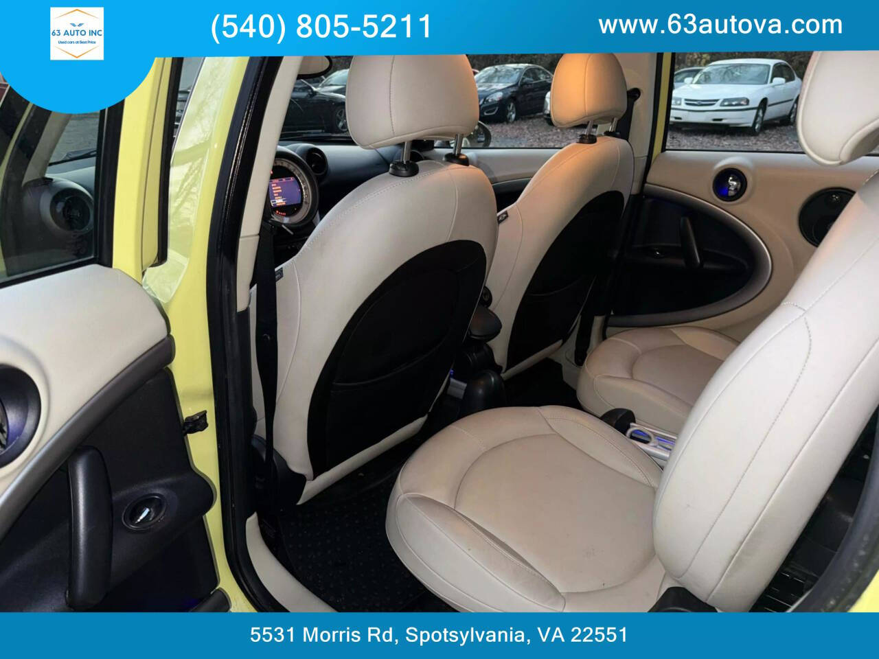 2011 MINI Cooper Countryman for sale at 63 Auto Inc in Spotsylvania, VA