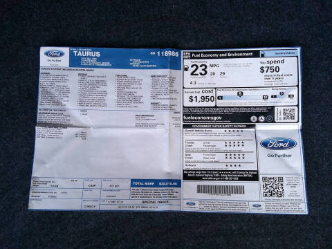 2016 Ford Taurus SEL