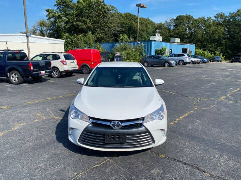 2017 Toyota Camry for sale at M & J Auto Sales in Attleboro MA
