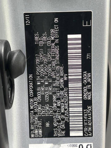 2012 Toyota 4Runner SR5