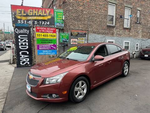2012 Chevrolet Cruze for sale at EL GHALY GROUP 1 Quality used vehicles in Jersey City NJ