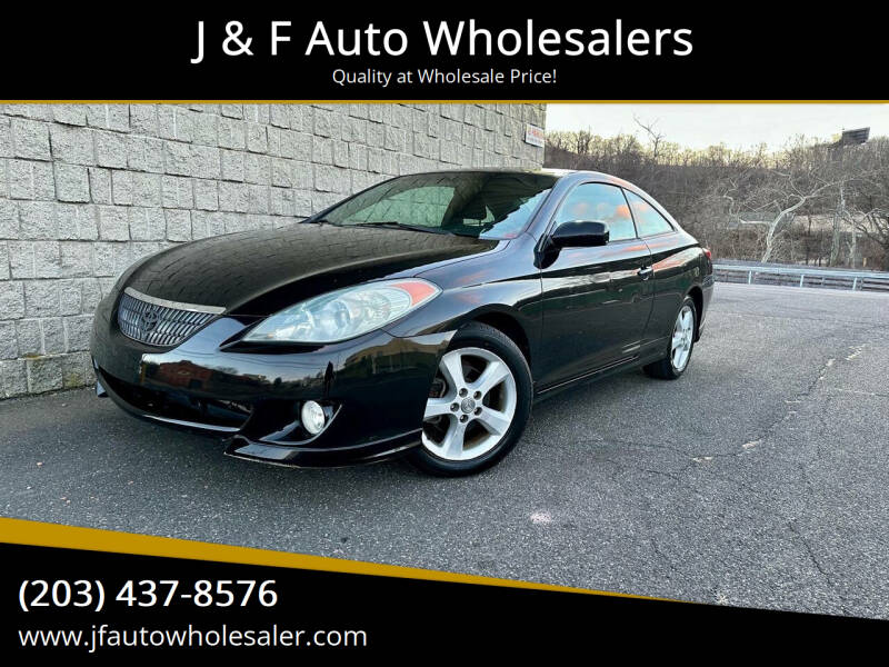 2004 Toyota Camry Solara for sale at J & F Auto Wholesalers in Waterbury CT