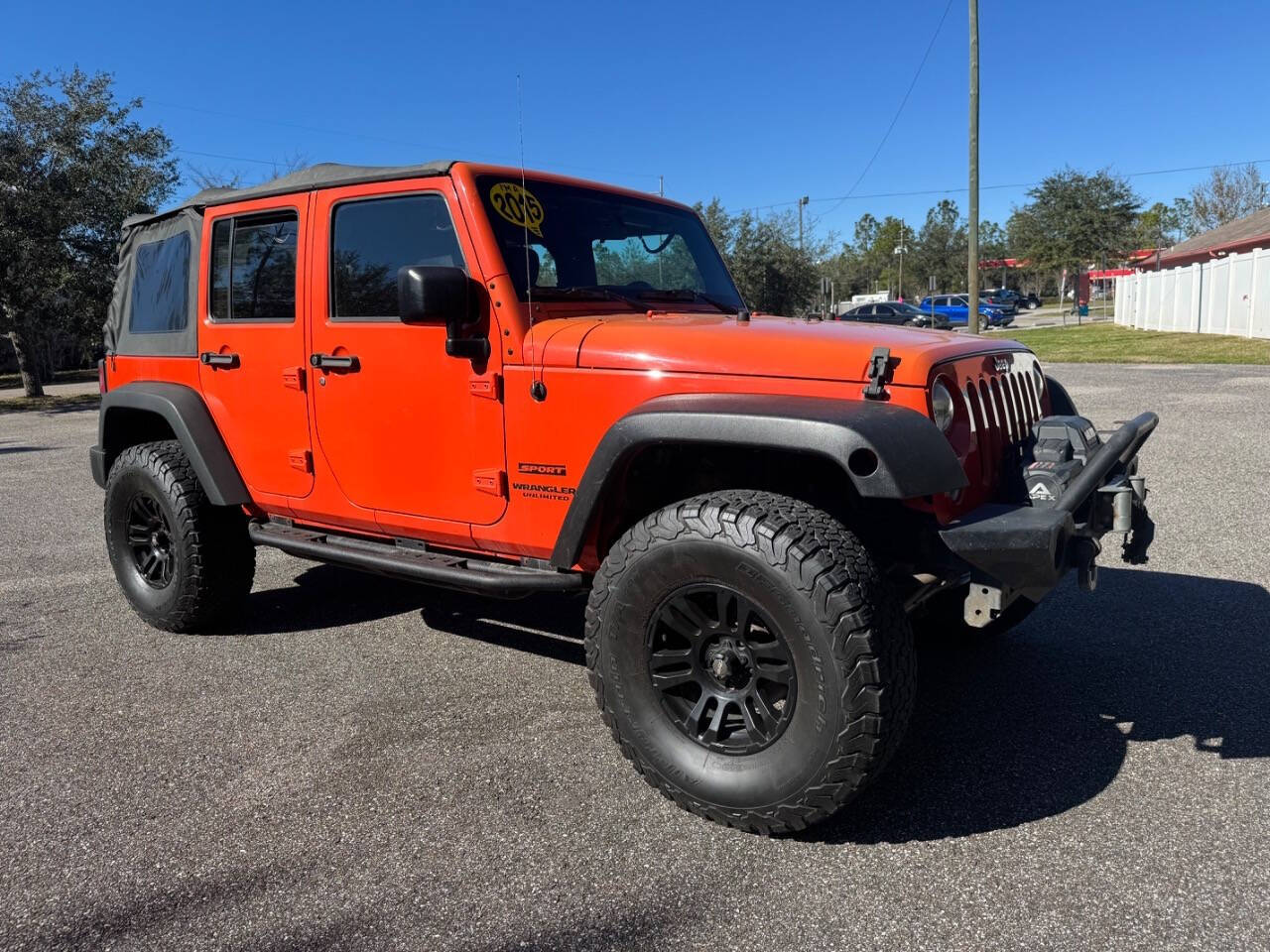 2015 Jeep Wrangler Unlimited for sale at VASS Automotive in DeLand, FL