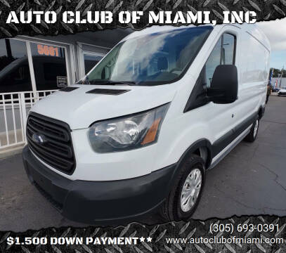 2016 Ford Transit for sale at AUTO CLUB OF MIAMI, INC in Miami FL