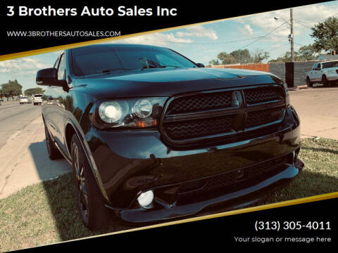 2012 Dodge Durango for sale at 3 Brothers Auto Sales Inc in Detroit MI