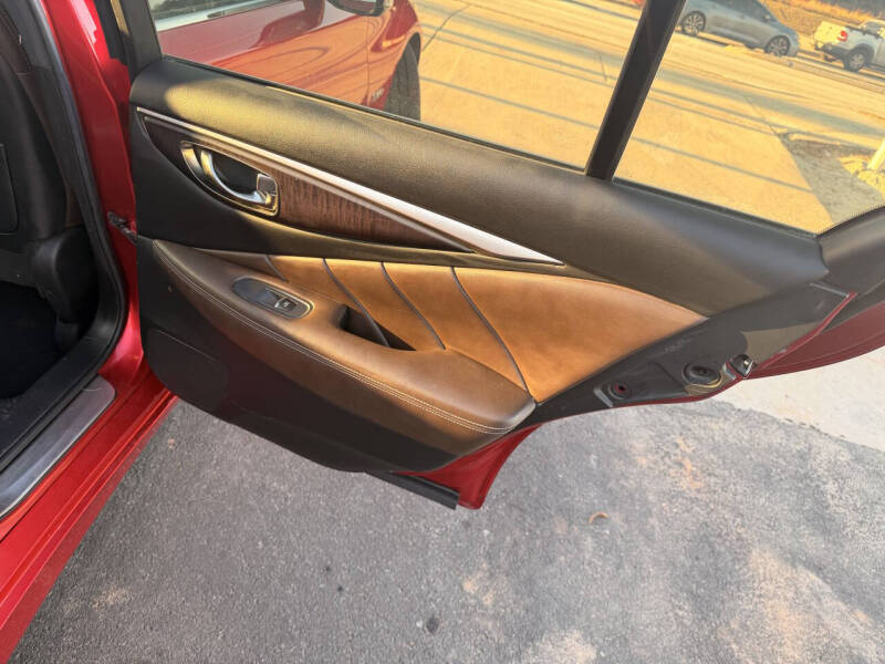 2017 Infiniti Q50 Red Sport 400