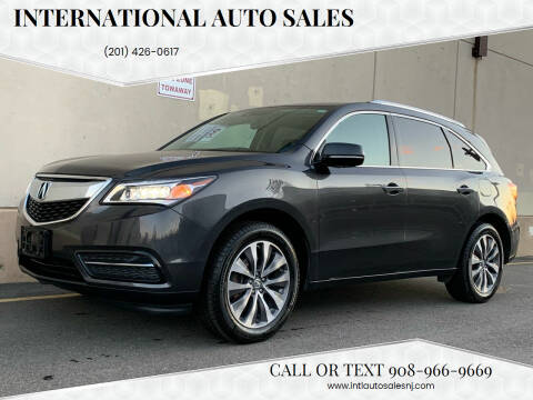 2014 Acura MDX for sale at International Auto Sales in Hasbrouck Heights NJ