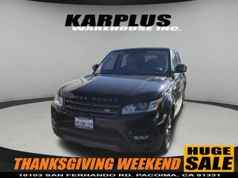 2017 Land Rover Range Rover Sport for sale at Karplus Warehouse in Pacoima CA