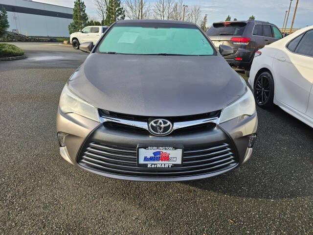 Used 2016 Toyota Camry XLE with VIN 4T4BF1FKXGR579184 for sale in Burlington, WA