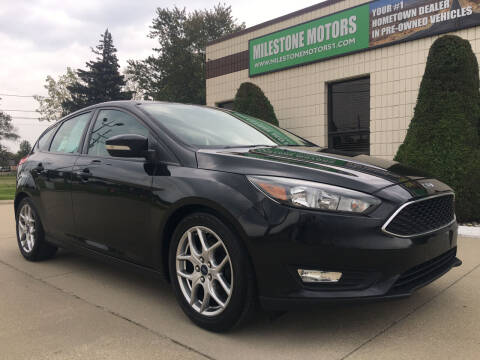2015 Ford Focus for sale at MILESTONE MOTORS in Chesterfield MI