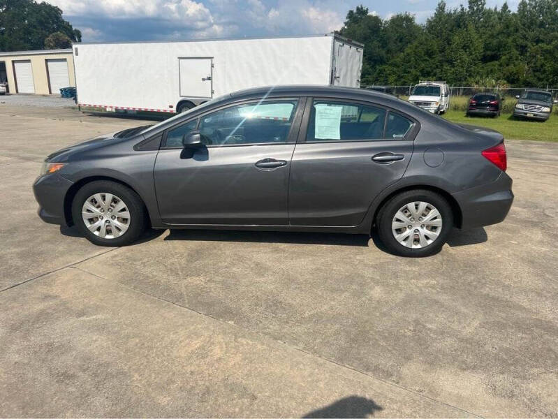 2012 Honda Civic for sale at VANN'S AUTO MART in Jesup GA