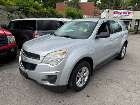 2013 Chevrolet Equinox for sale at Charlie's Auto Sales in Quincy MA