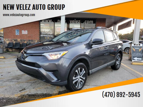 2017 Toyota RAV4 for sale at NEW VELEZ AUTO GROUP in Gainesville GA