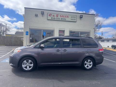 2013 Toyota Sienna for sale at C & S SALES in Belton MO