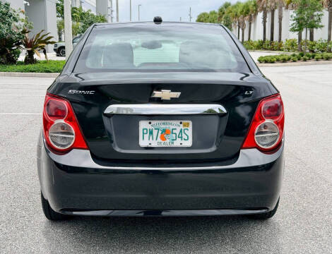2015 Chevrolet Sonic LT Manual